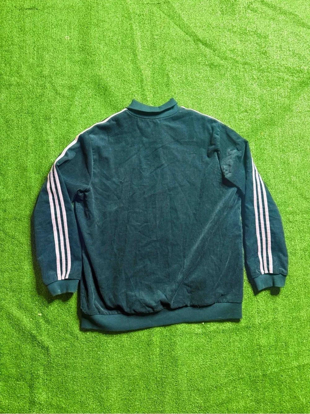 Adidas Originals x NOAH Corduroy Green Jacket Men's Size XL